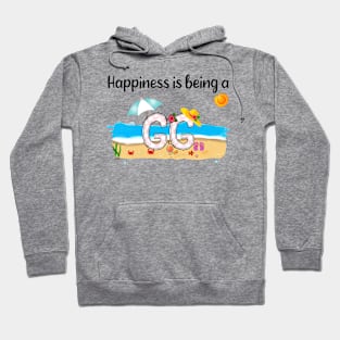 Happiness Is Being A Gg Summer Beach Happy Mother's Day T-Shirt Hoodie